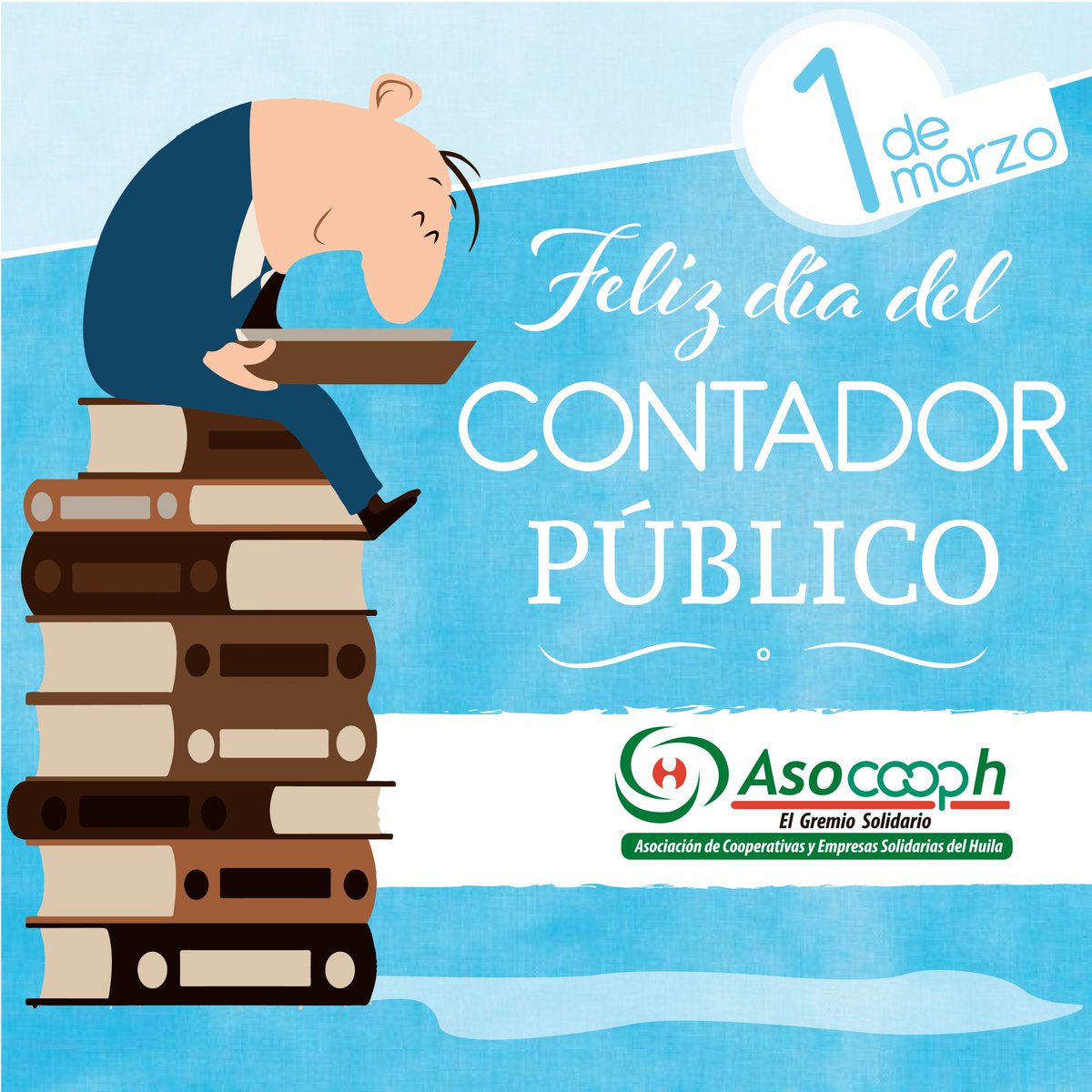 Asocooph's tweet photo. #FelizDiadelContador les desea #Asocooph https://t.co/1Vvd3ooTex