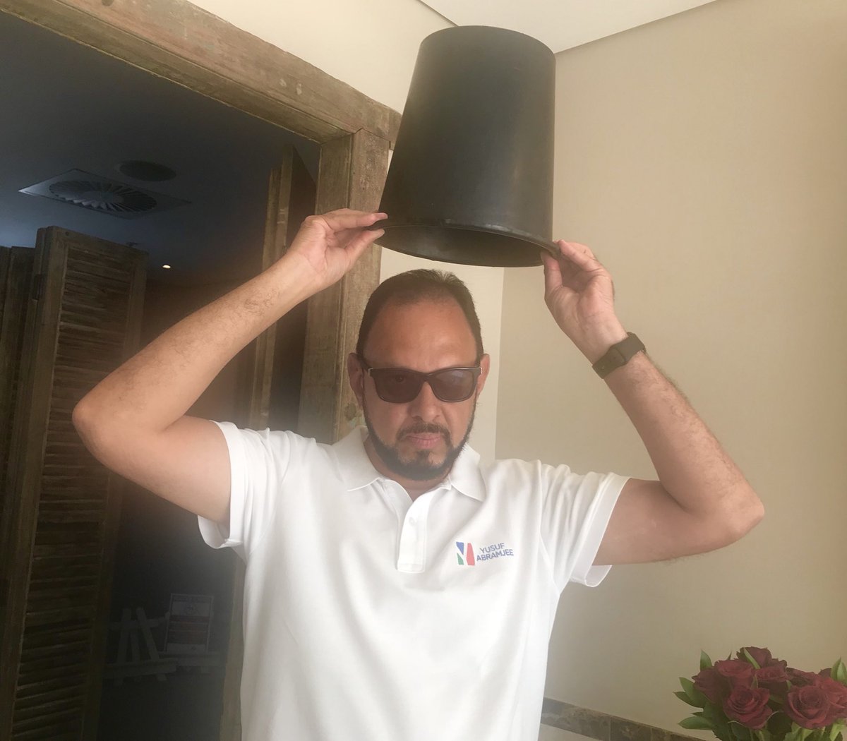 OperationSA1's tweet photo. Well done to these #SaveWaterAmbassadors for taking up the #EmptyBucketChallenge to highlight the need to #SaveWater - #EveryDropCounts. We challenge YOU to do it! @Abramjee @BrentLindeque @DWS_RSA @TheCapeArgus @tas_hassim13 https://t.co/t2IjHJN0O8