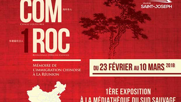 engagisme's tweet photo. #engagisme sino-réunionnais et généalogie : exposition COM1ROC à la Médiathèque du Sud Sauvage de St Joseph https://t.co/i8LlkN2tyG https://t.co/YPtJ1tWU8X