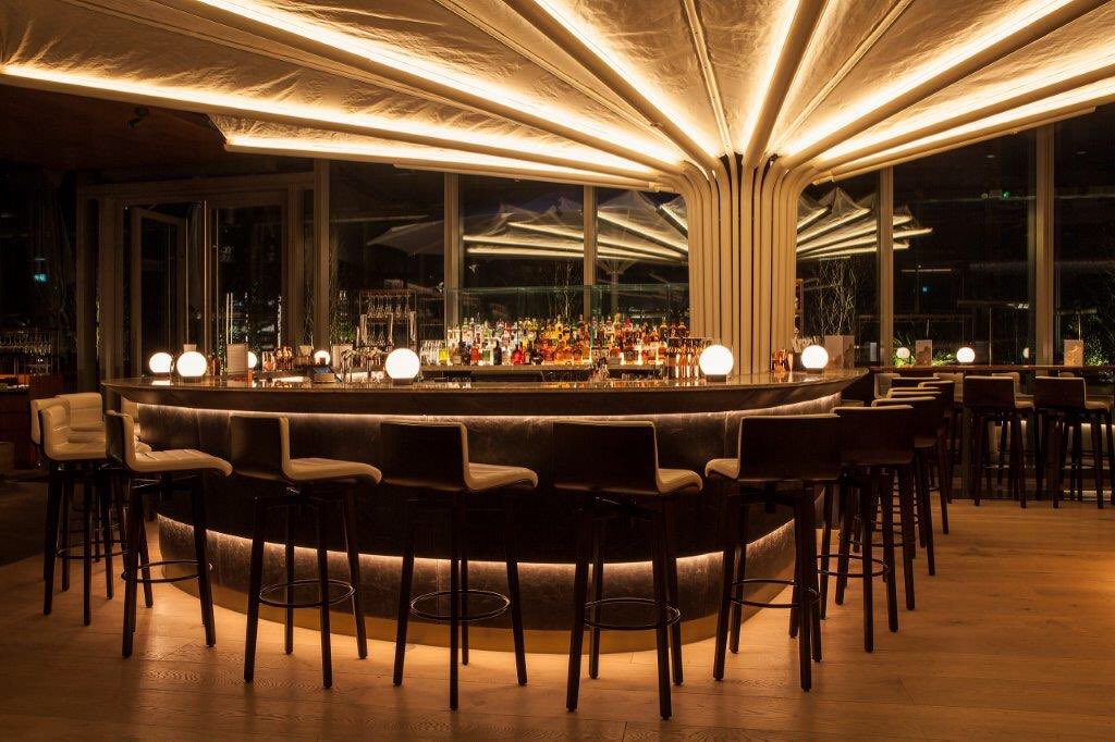 intolightingltd's tweet photo. INTO #Lighting - #Moodmakers @ #20 Stories Panoramic restaurant Manchester UK. Interiors by #Cetra Ruddy | #DesignLSM for #D&DLondon https://t.co/o8hnoY8vyl