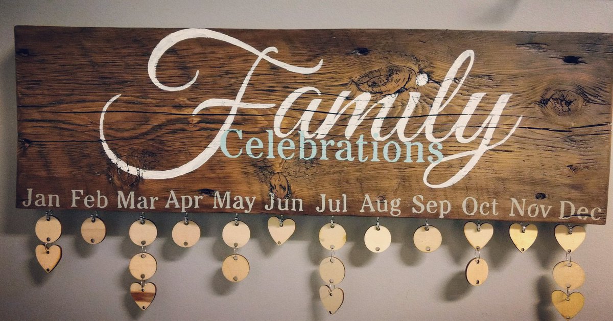 My first family celebration board! But I will have plenty more practice because I have 11 more to make!
#familycelebrations #barnwood #rusticdecor #customorder #busybusy #neverforgetabirthdayagain #yyc #ShopLocal