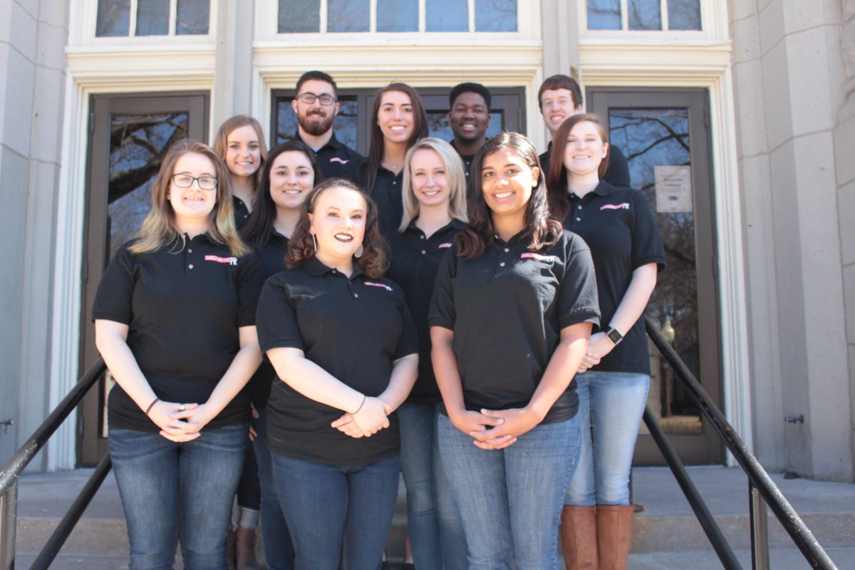 UCMInnovativePR's tweet photo. Spring 2018 @UCMInnovativePR Team! This semester, we have 10 students working in our agency, making this the largest team in IPR history! 📸 #teamIPR https://t.co/vPc2OJX2PH
