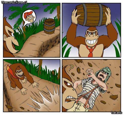 Technogama_web's tweet photo. Cuando Donkey Kong conoció al Chavo del 8. 😃
#DonkeyKong #ElChavoDel8 https://t.co/F085Gg4ZwR