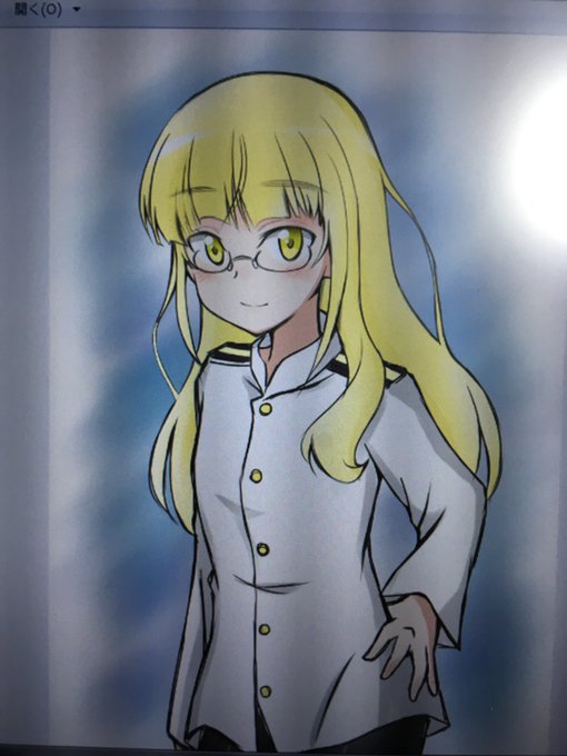 PCの無線調子悪すぎてどうにもならないので直撮です。スト魔女聖女ペリーヌさんです。 