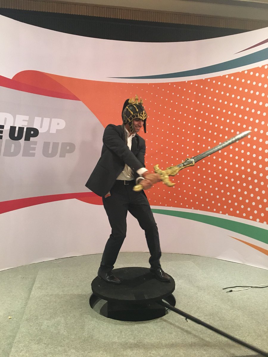 SopraSteria_IN's tweet photo. Putting the wild side up! Employees indulging in some post-event entertainment at the #MoveUp18! #SopraSteriaIndia #SopraSteria https://t.co/y0T91PxPhN