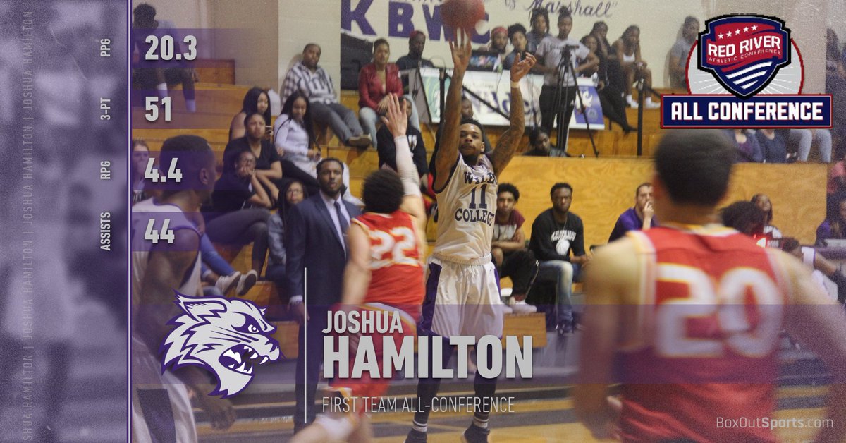 Congratulations to Joshua Hamilton on earning <a href="/RRACSports/">RRAC Sports</a> First Team All-Conference!!! #WileyStrong #Wiley_RYS18