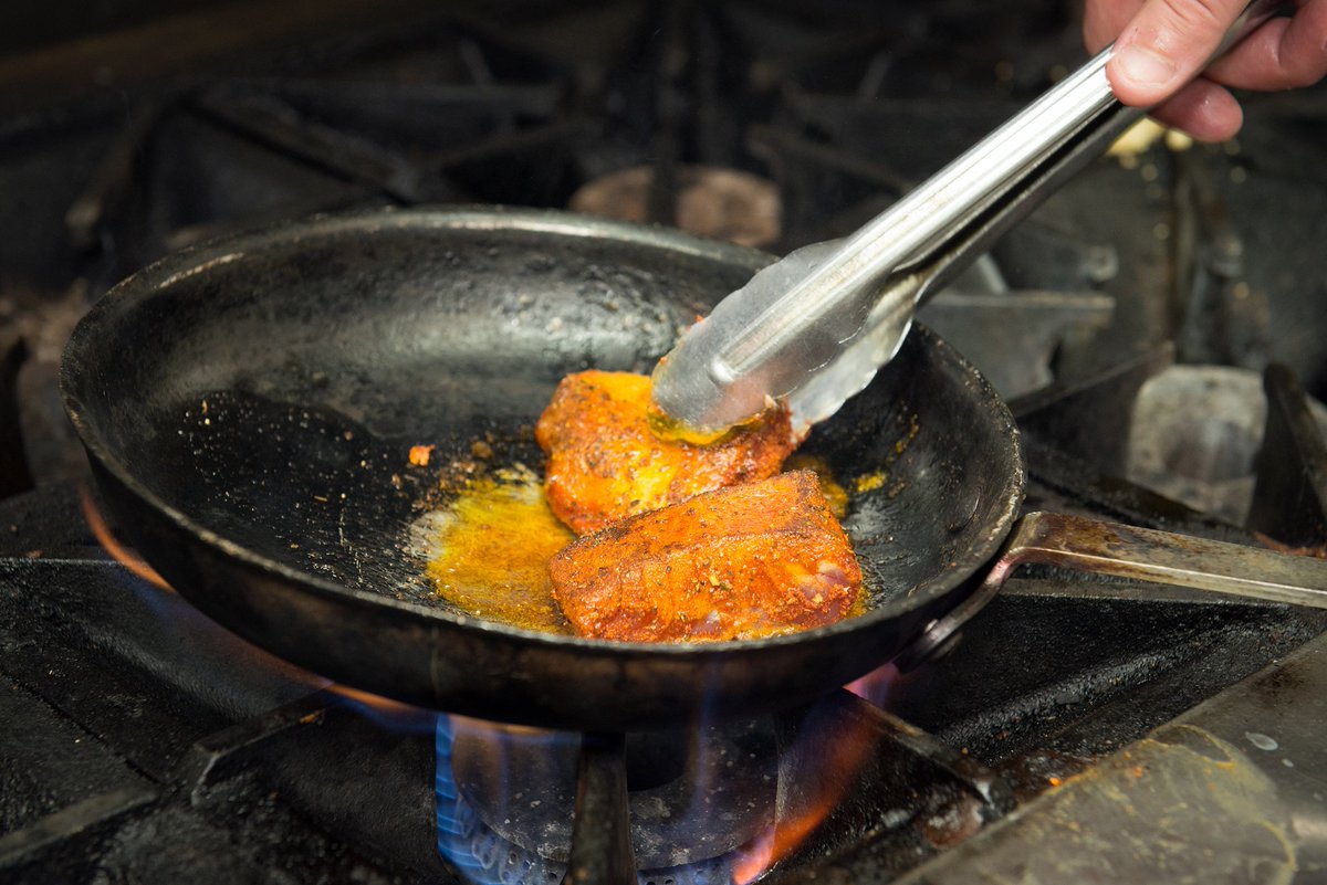 In the process of creating something delicious! #JakesOyster #Oyster #Burlington #Burlont #Delicious #Fresh #Fish #TasteOfBurl #Friends #Family #Dinner #Drinks #Lunch #DateNight #NightOut #GetTogether #GoodFood
