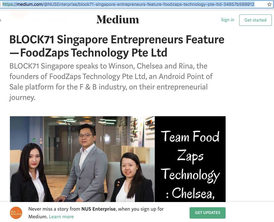 rinaloveslife's tweet photo. I studied customer analytics in @NUSingapore 😊 Thanks @BLOCK71Sg for the feature! https://t.co/HHzwbe4Ci6