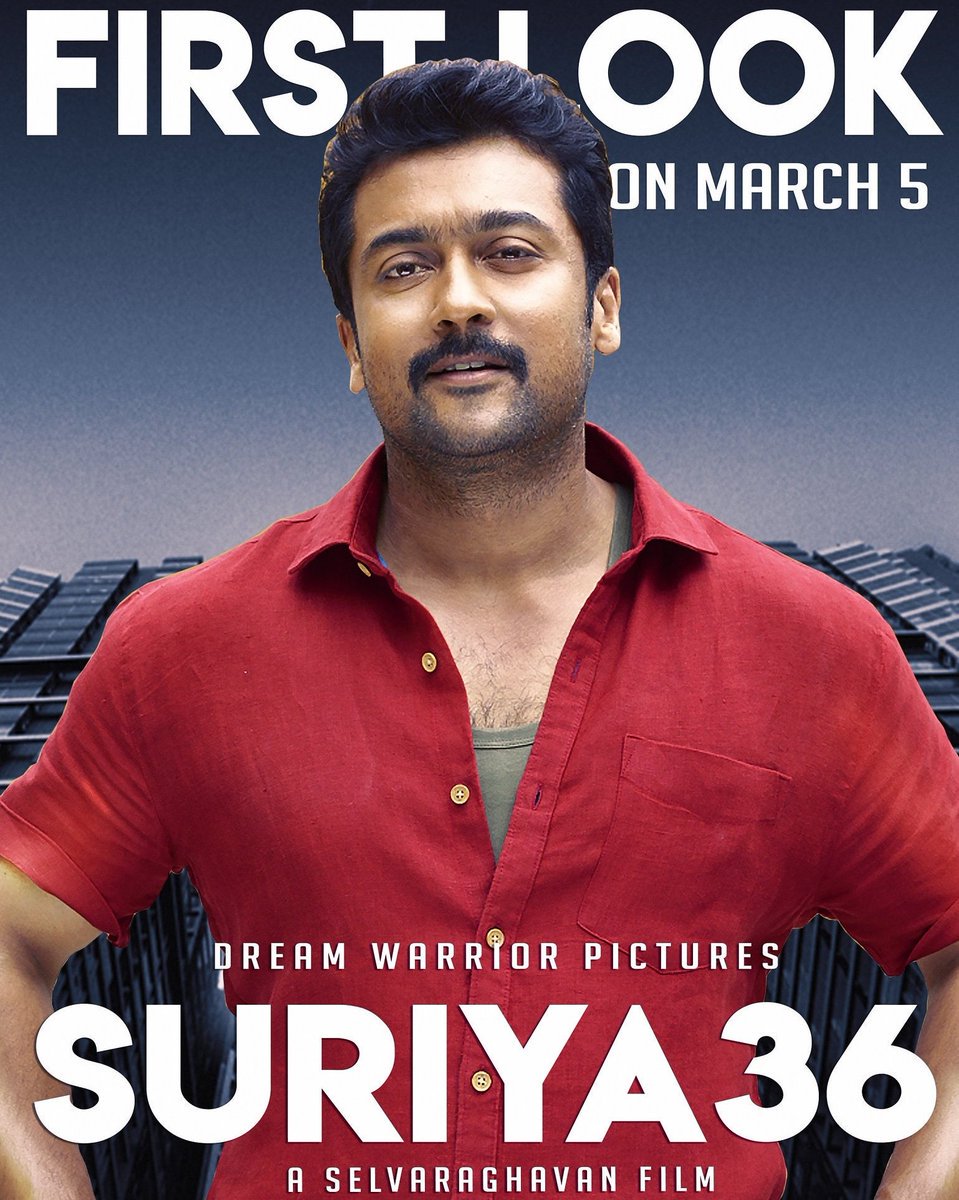 sowmya_55_'s tweet photo. #5DaysForSuriya36FirstLook ♥ https://t.co/lhfZbCtYpl