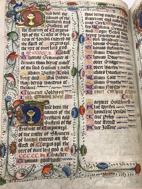 GuildhallLib's tweet photo. #WordBookDay #WeirdandWonderful #Doodle #Foreedges https://t.co/qKNHu8A9C4