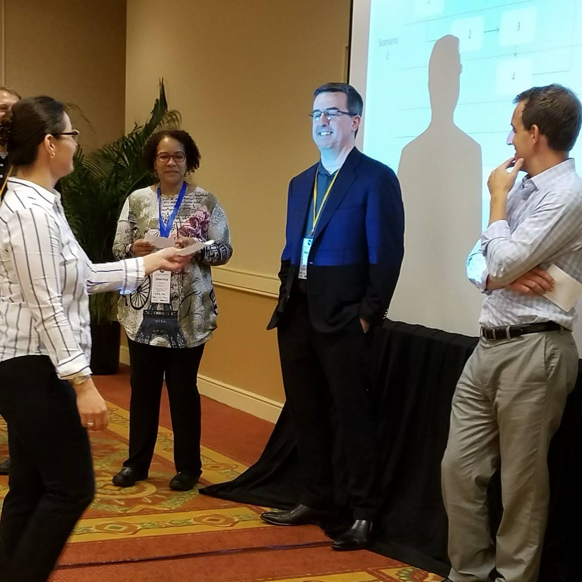 GusTheEventsGuy's tweet photo. Margo Rose kicks off day 2 of the Process Excellence for Utilities Conference #utilitychangemgt #utilityPex https://t.co/rub5kJADi4