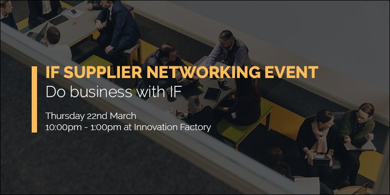 innovatebelfast's tweet photo. NEW EVENT - IF Supplier Networking Event - 22nd March - We are opening our doors to the local #Belfast business community and inviting companies to establish relationships with businesses based at IF - BOOK NOW: https://t.co/5WuMAYuJKQ #IF #Community #Networking #Event https://t.co/baamAPAQbE