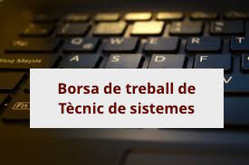 reus_cat's tweet image. Últims dies per presentar candidatura a la Borsa de Treball de Tècnic de Sistemes. Fins al 5/03 
ocupacio.reus.cat
#ocupació #stit #informàtica #sistemes