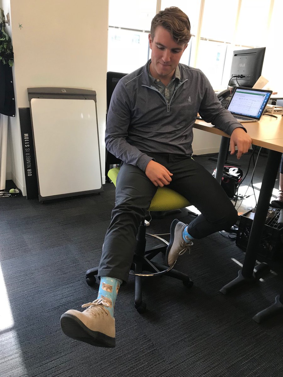 meganelizgay's tweet photo. Sock game on point today at #Turbonomic Boston #Lifeatturbonomic https://t.co/e6pMZAaDsv