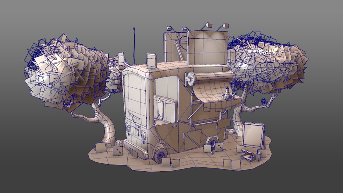 TheRealCoryH's tweet photo. concept by Aleksandr Pushai #gameart #handpainted #gamedev #timeforanewproject https://t.co/ape72sASNu