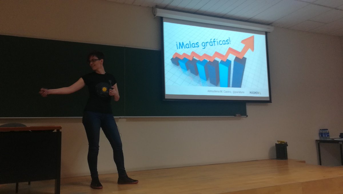 aida_flow's tweet image. Malas gráficas con @puratura, muy divertida e interesante en  #T3chFest2018, no tiene pérdida! Tartas no, gracias!