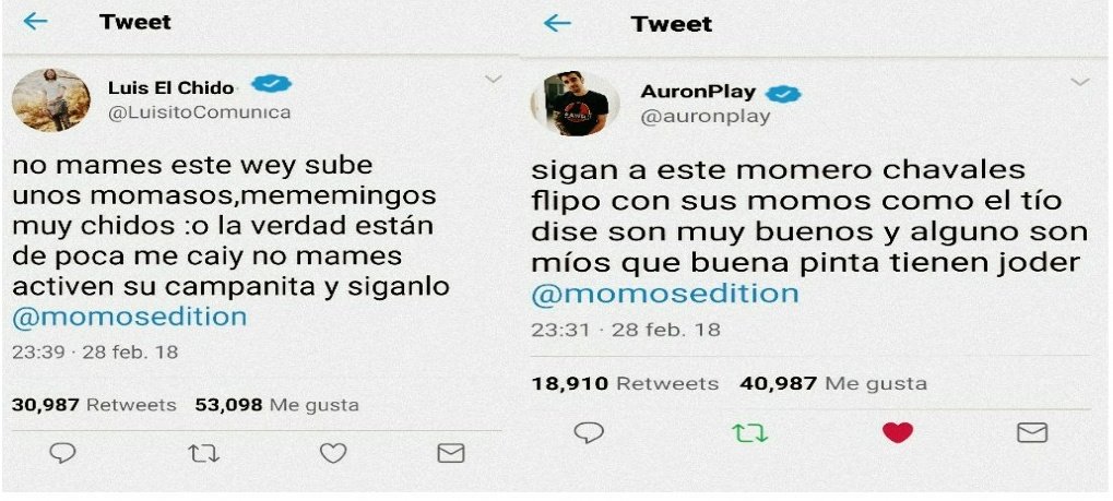 MomosEdition's tweet photo. Flipo en colores que mamón :v TOT @auronplay @LuisitoComunica  no esto es legendario https://t.co/XomhvWr6vV