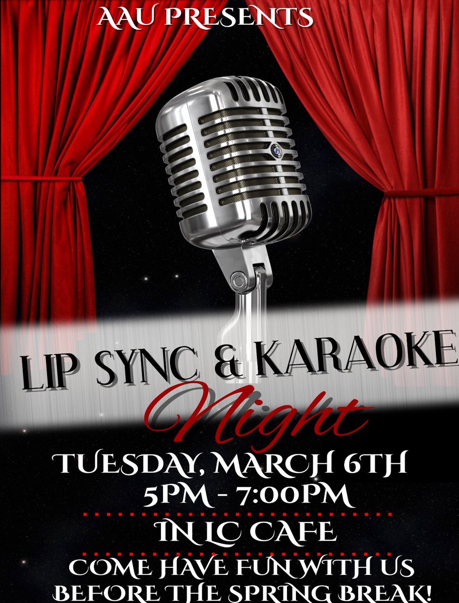 LoudounAAU's tweet photo. Come out and join us for a fun night at LC cafe! And relieve the stress of midterms!!! #AAU https://t.co/1hZDjA3AHL