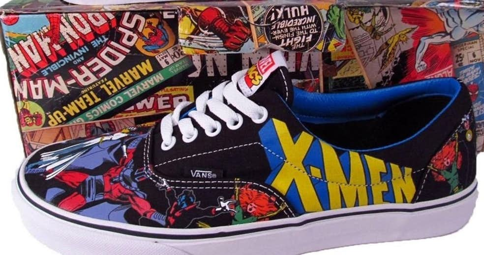 Tomos y Cómics on Twitter: "Marvel y Vans colaboran para una nueva linea de zapatillas tan chulas como esta, Las dos compañías ya sus fuerzas en 2013 para una serie