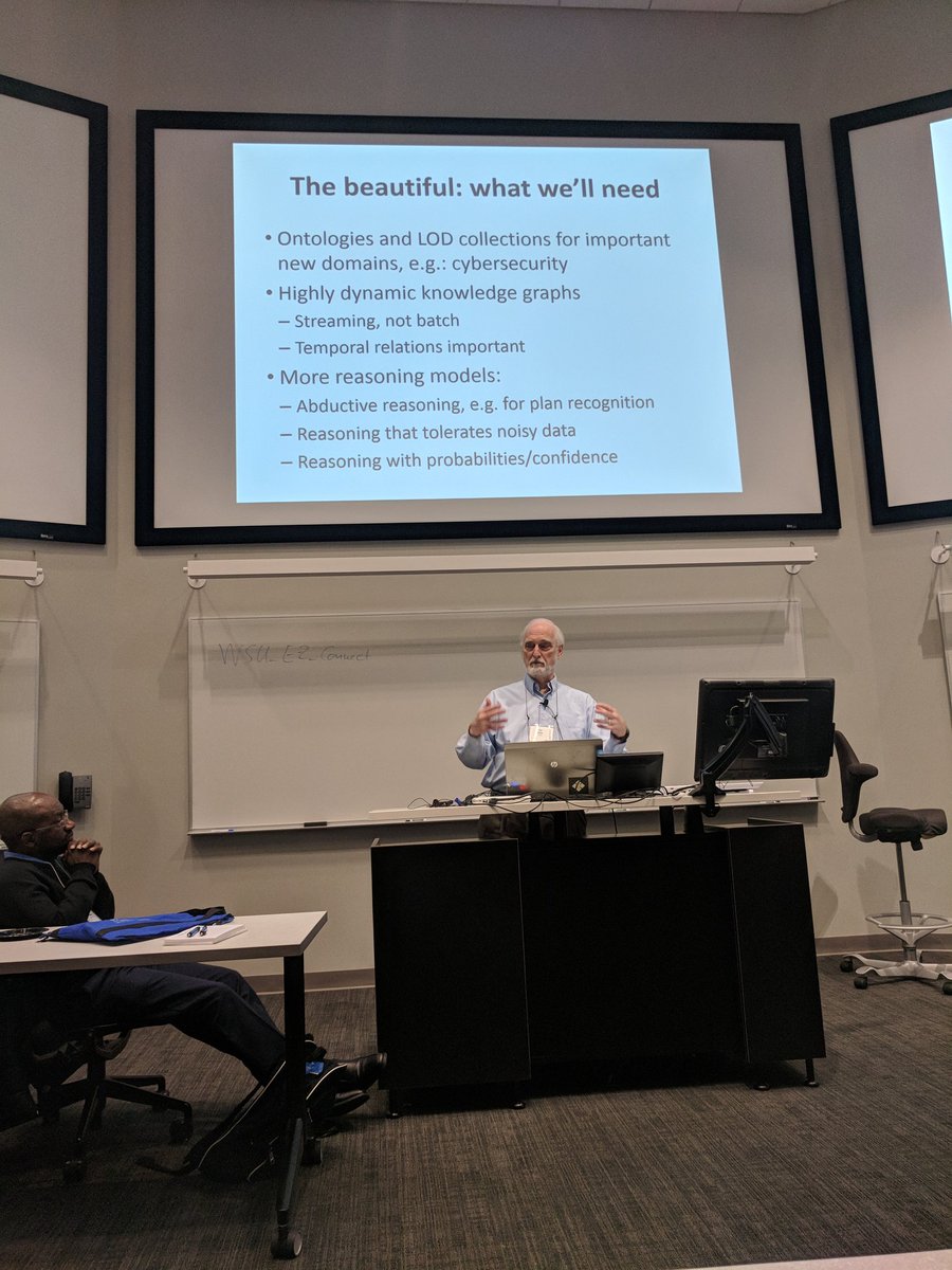 varish's tweet image. .@timFinin on what&apos;s bad and beautiful in #SemanticWeb at #US2TS