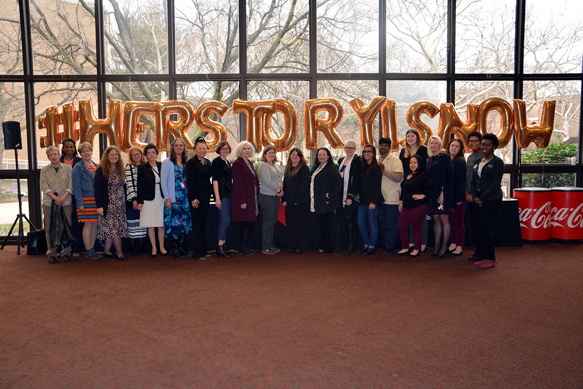 RutgersCLC's tweet photo. @Rutgers_Camden Celebrating Women History Month Congratulations to all the Women's for being selected @Women of Excellence #herstoryisnow https://t.co/wGmrziCj1F