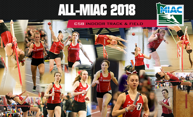 CSB_Athletics's tweet photo. S/O to all 15 @CSBTF athletes who earned All-MIAC or All-MIAC Honorable Mention last weekend, and Megan Sundstrom for being named to the MIAC Sportsmanship Team! https://t.co/ErZrNzFtoM