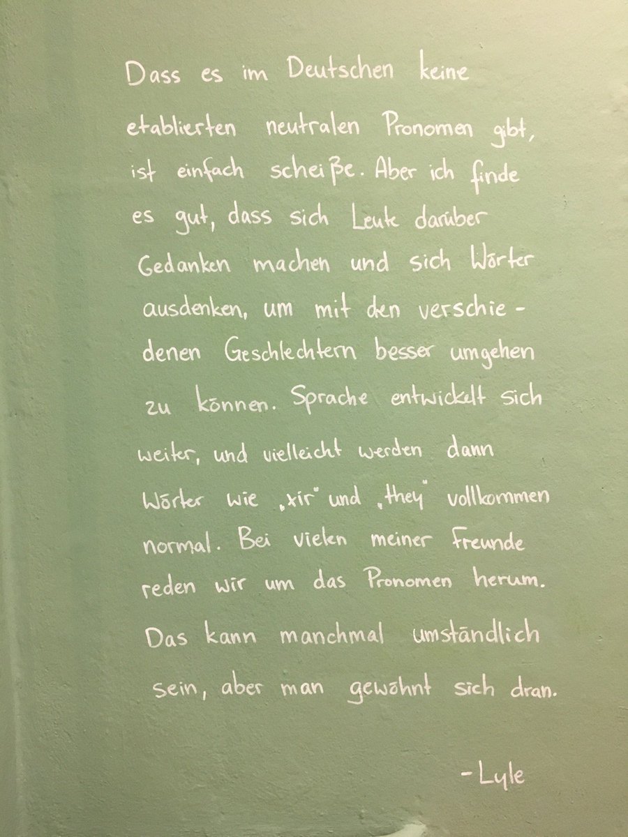 gdnmllr's tweet photo. Zum Auftakt des #Frauenmärz und aus Anlass des #ZeroDiscriminationDay zu Besuch in der grandiosen Ausstellung des Jugend Museum Schöneberg zu #NonBinary-Identitäten mit der @GrueneTS AG Frauen*/Gender/Queer! #keepitqueer https://t.co/bcoOyVoaeE