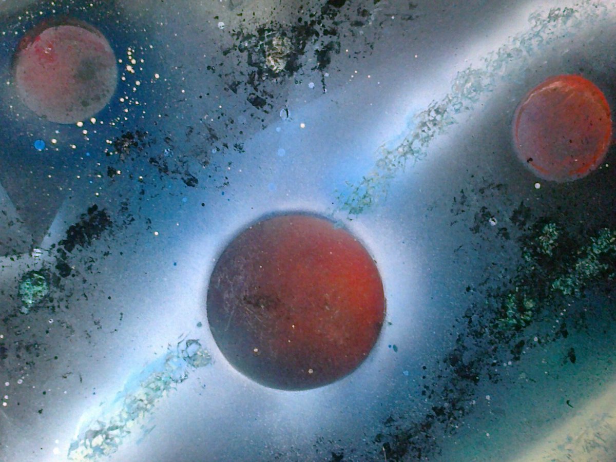 georgilustra's tweet image. #RedPlanets 
Pintura en Aerosol