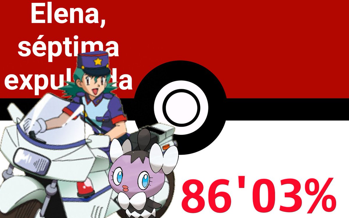 GranOtakuVR's tweet photo. ELENA, séptima expulsada de POKÉMON VR2 con el 86'03% de los votos (351)

Gracias por tu cañero y magnífico concurso @ElenaWar_ 

#24HGO https://t.co/L8JEW0cRw8