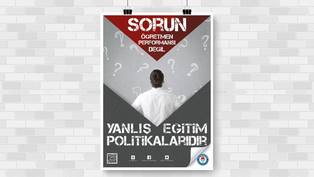 Bir ulusu yönetmek, dört çocuğu eğitmekten daha kolaydır.
[Winston Churchill]

Sorun Öğretmen Performansı Değil, Yanlış Eğitim Politikalarıdır

ebs.org.tr//ebs_files/fil…

ebs.org.tr/mobil/haber_de…