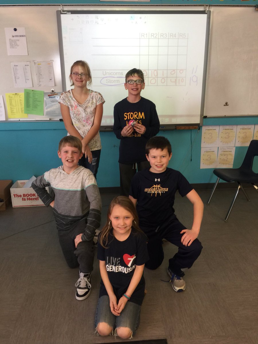bsorensonSAC's tweet photo. 1st Annual SAC Sphero 🥌 Curling Champions : STORM⚡️ https://t.co/K2AEsqoRer
