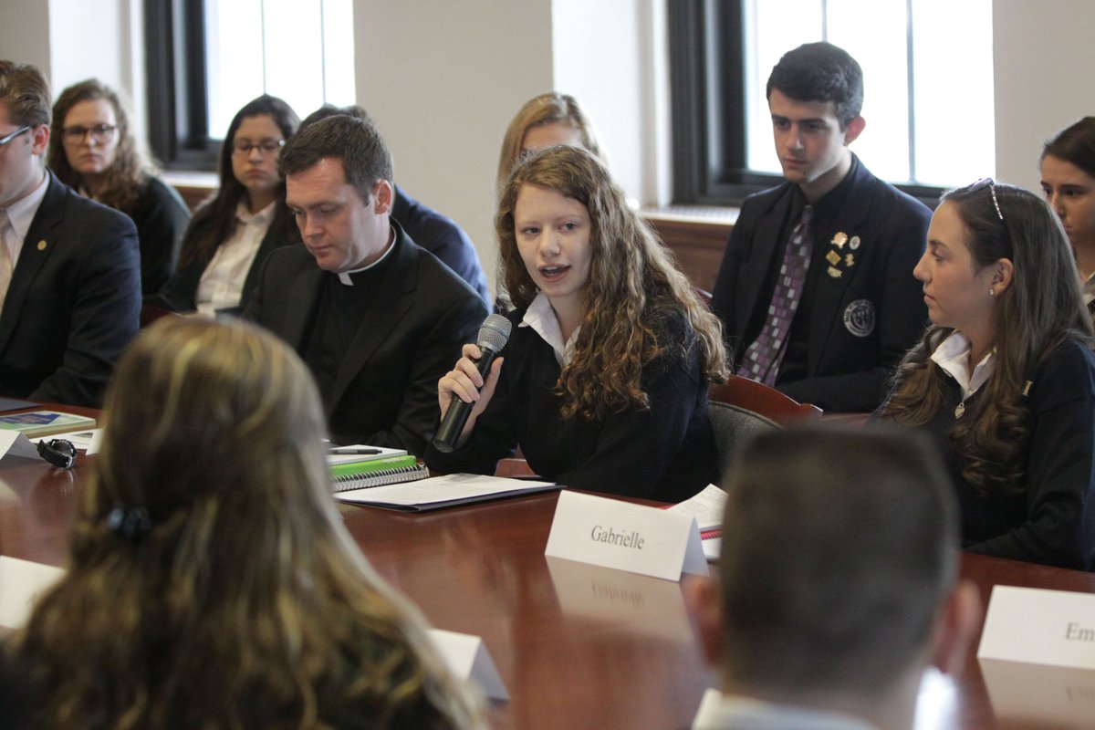 camdendiocese's tweet photo. In an unprecedented call to action, Bishop Sullivan brought together student leaders from the 9 Catholic high schools in South Jersey to discuss how we join the fight against gun violence targeting schools across the country.
https://t.co/0f7ltHkCao https://t.co/7kHIecPB0K