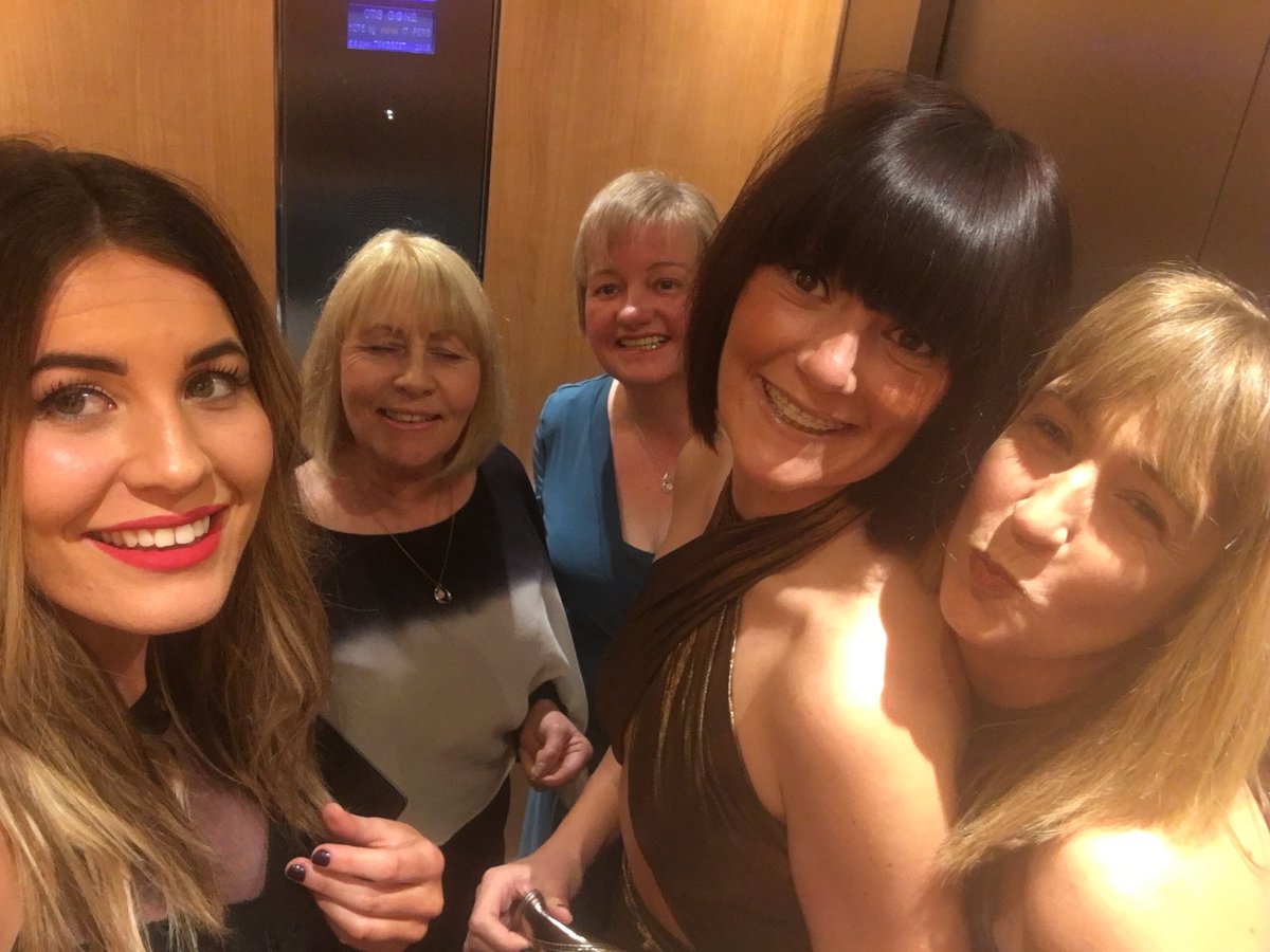 ExtraCareHome's tweet photo. After battling through the horrendous weather we are finally here at the Skills For Care Accolades Awards 2018 celebrating being a finalist!!  🎉🥂 https://t.co/xyzZ6PanWl
