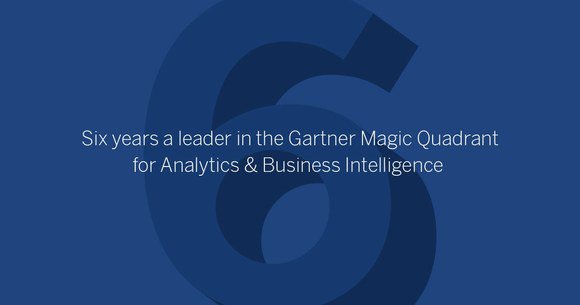 Milosbj's tweet photo. Tableau named a leader in the Gartner Magic Quadrant for six years in a row https://t.co/EAKwQSpKvH https://t.co/W5jn3BhMXB