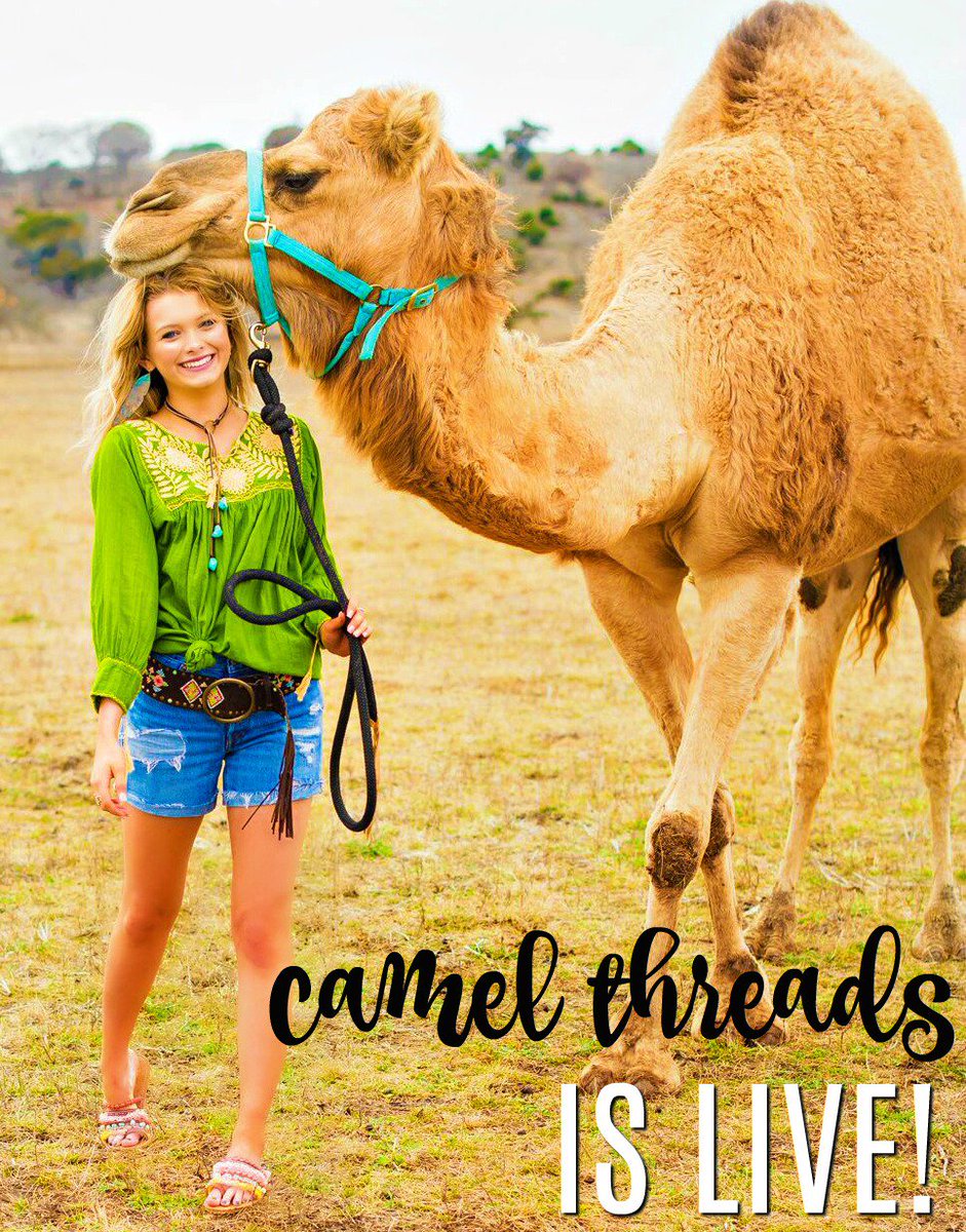 CamelThreads's tweet photo. Our website, https://t.co/KGi46hXBs6, is LIVE!!! Go and check out our great shoes, makeup tutorials, crazy blogs, & more! Come join the fun! #camelthreads https://t.co/1e6A38EzSq