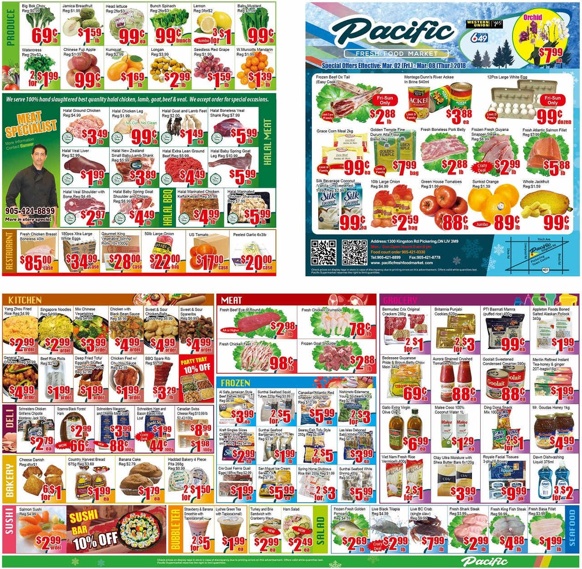 FreshPacific's tweet photo. Weekly Flyer
Mar.02 - Mar.08, 2018 https://t.co/PyuolpyAsl
