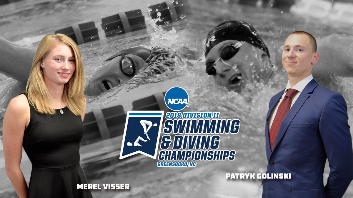 Congrats to <a href="/UMSLSwimming/">Triton Swimming</a>'s Merel Visser and Patryk Golinski on qualifying for the NCAA Championships! Both will swim the 500, 1,000 and 1,650 freestyle events. 
Release: bit.ly/2FHRqAs