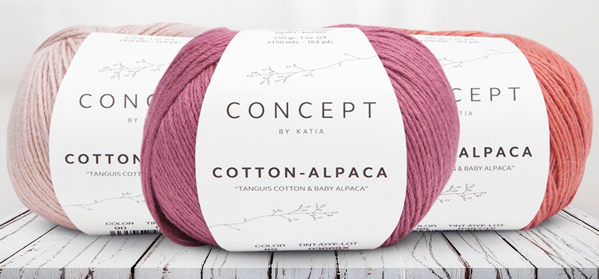 tijerasmag's tweet photo. ¡Descubre Cotton-Alpaca! 💖 El nuevo hilo de la gama Concept de Katia es extrafino, fuerte y duradero. ¡Conoce los colores disponibles! 👌

 🔹Ver Cotton-Alpaca 👉 https://t.co/jwcCw5pkYC https://t.co/s6Hxn9EbVU