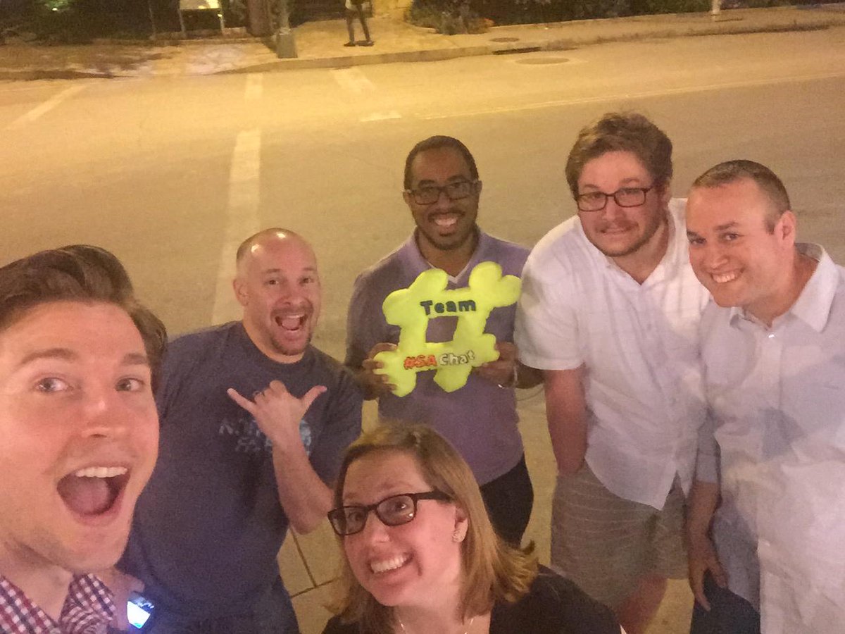 ACUIConference's tweet photo. #TBT to #ACUI15 when the #SAChat Plushie was all the rage thanks to the efforts of @JenniferKeegin. One has to wonder if a certian famous mouse will be popular in Anaheim for #ACUI18. #seeyouinanaheim #ACUI https://t.co/NoIDuxAA8B