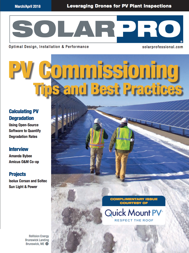 revisionsolar's tweet photo. Two issues of @SolarPro this year, two cover photos for ReVision Energy. This time our friends @mrramaine join us so make sure to check this issue out! #solarpower #solarforME https://t.co/2zji5j7nv7