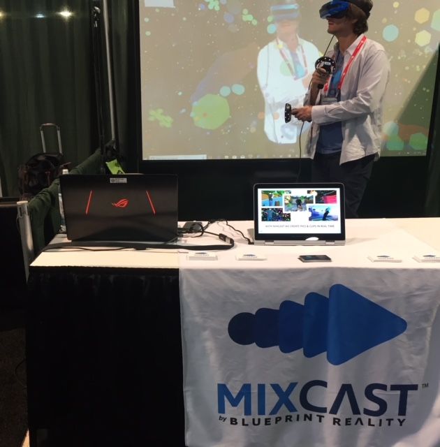 Playing some Chroma Lab this morning at the #AmusementExpo. Lots of #fun and #games here! (And #gumballs. LOTS of gumballs!)  Stop by if you're at the show #Booth1108 and check out #MixCast #mixedreality for your #VR experiences and #locationbasedentertainment. <a href="/sean_tann/">Sean Tann</a>