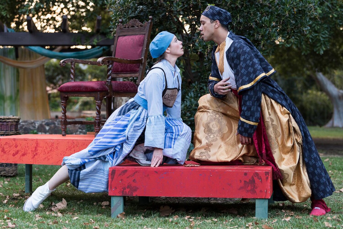 Shakespeare's craziest love triangle opens in Victoria Gardens at 7pm TONIGHT. 5 shows only. Don't miss us bit.ly/MSCTN2018