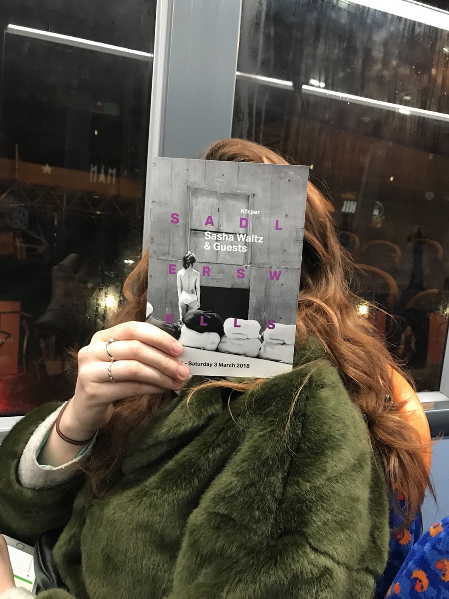 jasmineswan01's tweet photo. I JUST LOST MY MIND and so did @PippaStevens1 #Korper @Sadlers_Wells https://t.co/LOz6sX0p89