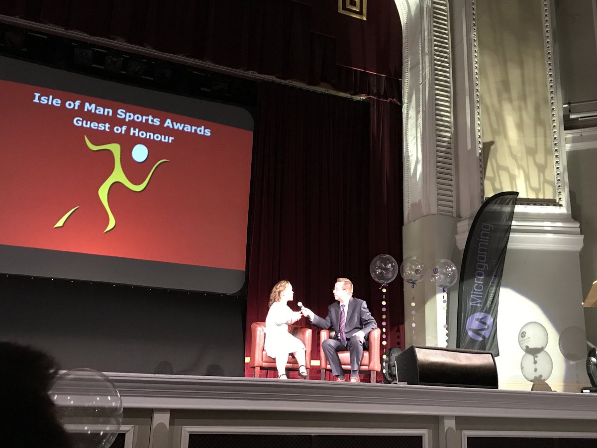 MicrogamingCSR's tweet photo. The @IOMSportsAwards could not have asked for a more extraordinary and inspiring guest of honour than @EllieSimmonds1 🏊‍♀️👍 #PlayItForward #IOMSportsAwards https://t.co/54WvPvC4Te