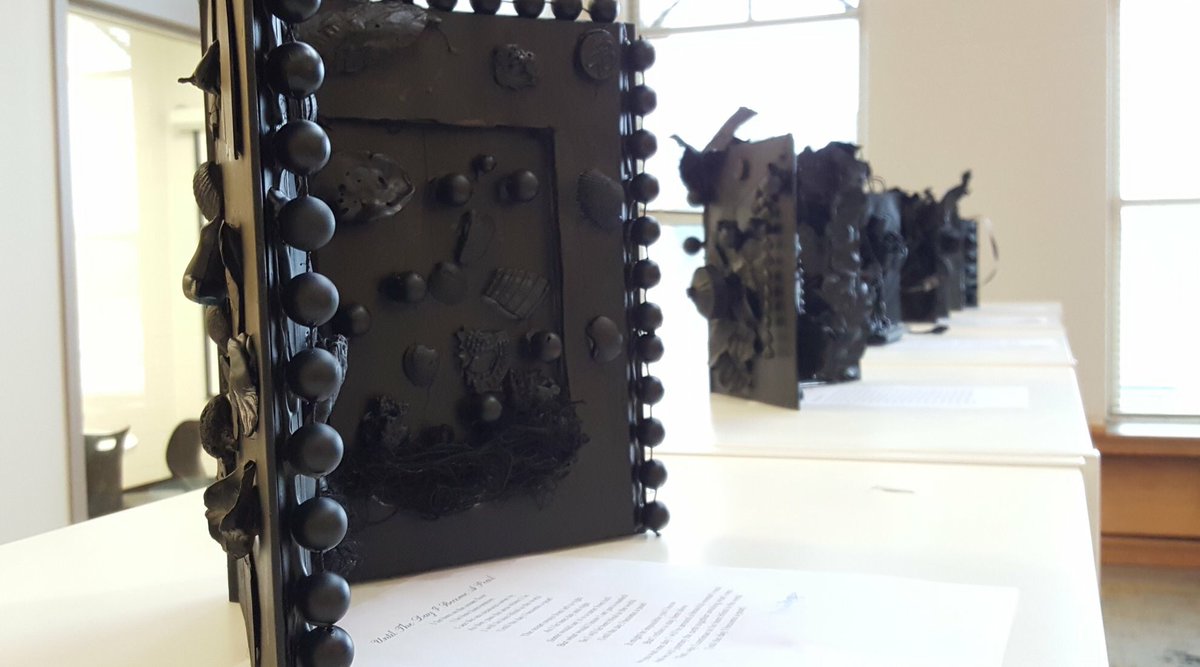 LhhsArts's tweet photo. The first exhibit in celebration of Youth Art Month is up and running. #arted #youthartmonth #yam #artexhibit #sculpture #sawecki https://t.co/6iDt63She9