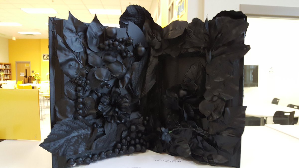 LhhsArts's tweet photo. The first exhibit in celebration of Youth Art Month is up and running. #arted #youthartmonth #yam #artexhibit #sculpture #sawecki https://t.co/6iDt63She9