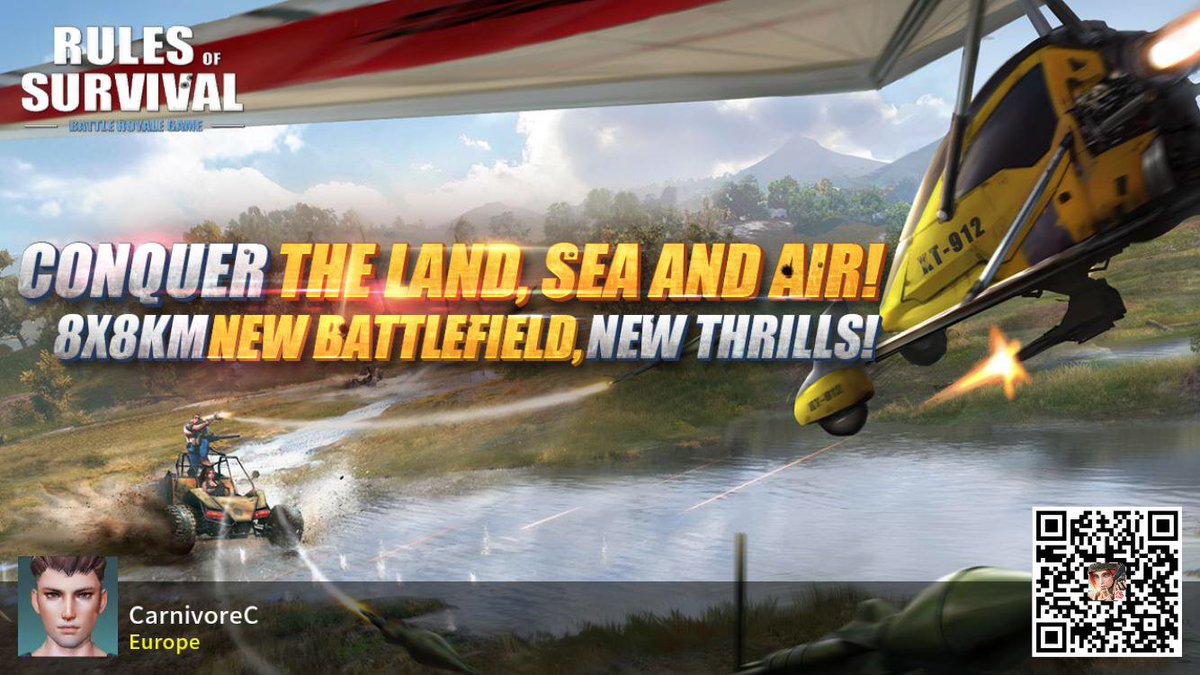 #RulesofSurvival