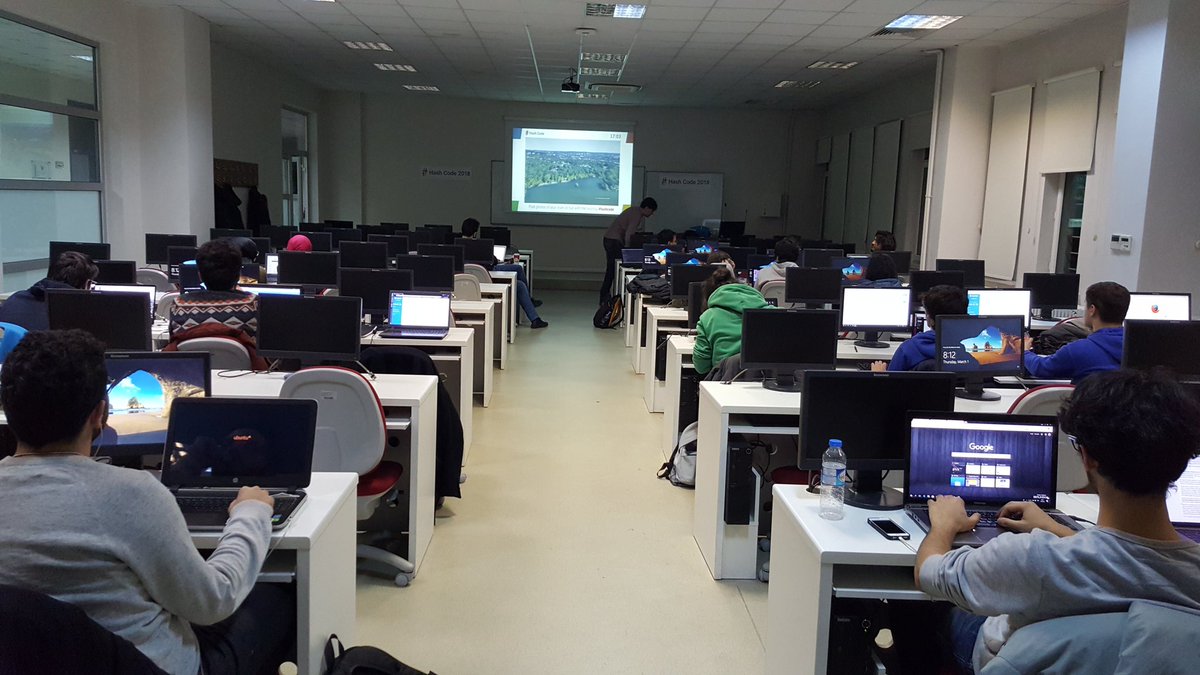 ITUginova's tweet image. Google hascode için geri sayım başladı. #HashCode2018