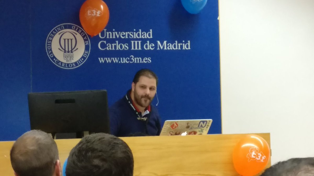 gft_es's tweet image. Nuestro compañero José Manuel García ha participado en #T3chFest2018 y ha hablado sobre la #reactividad&quot;. En su ponencia ha comentado que &quot;una de las partes más complicadas de Rx, es la cantidad de operadores que existen”