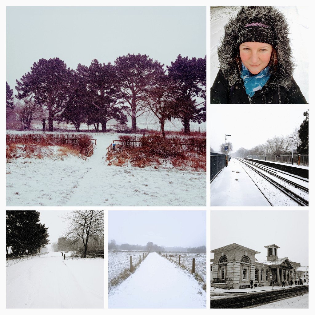 queetko's tweet image. On my way from work today❄❄
#winterorspring #snowgiggles